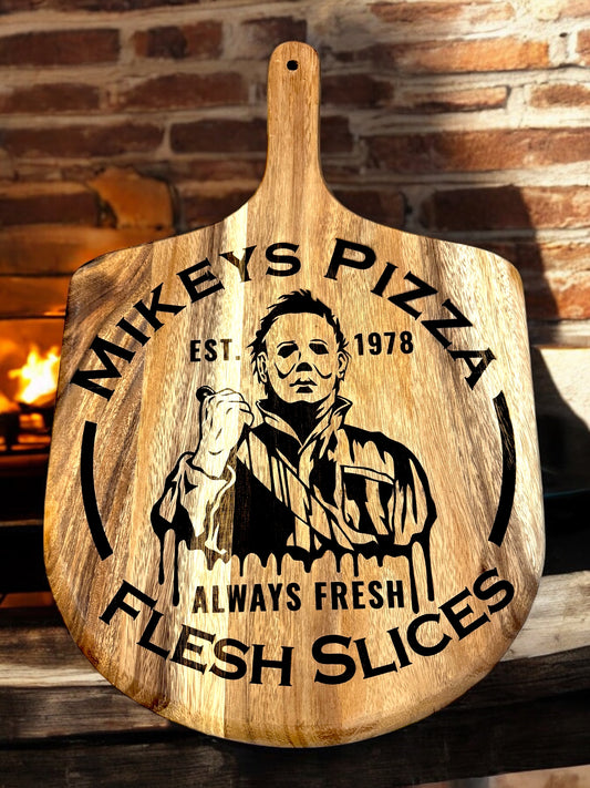Personalized 13”x21” Acacia Pizza Peel