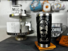 Dead Inside But Caffeinated Hot/Cold Cup