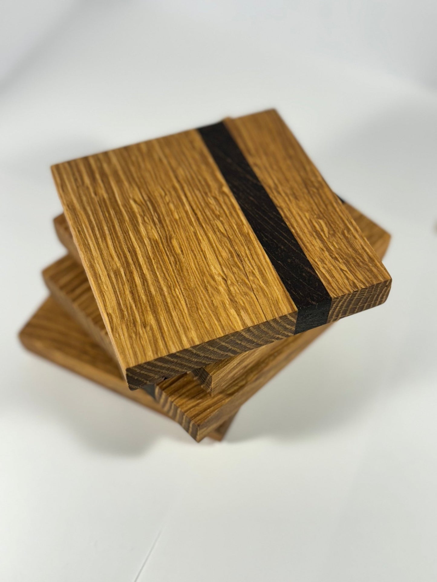 White Oak Hardwood Coasters | white-oak-hardwood-coasters | Lady and The Lineman