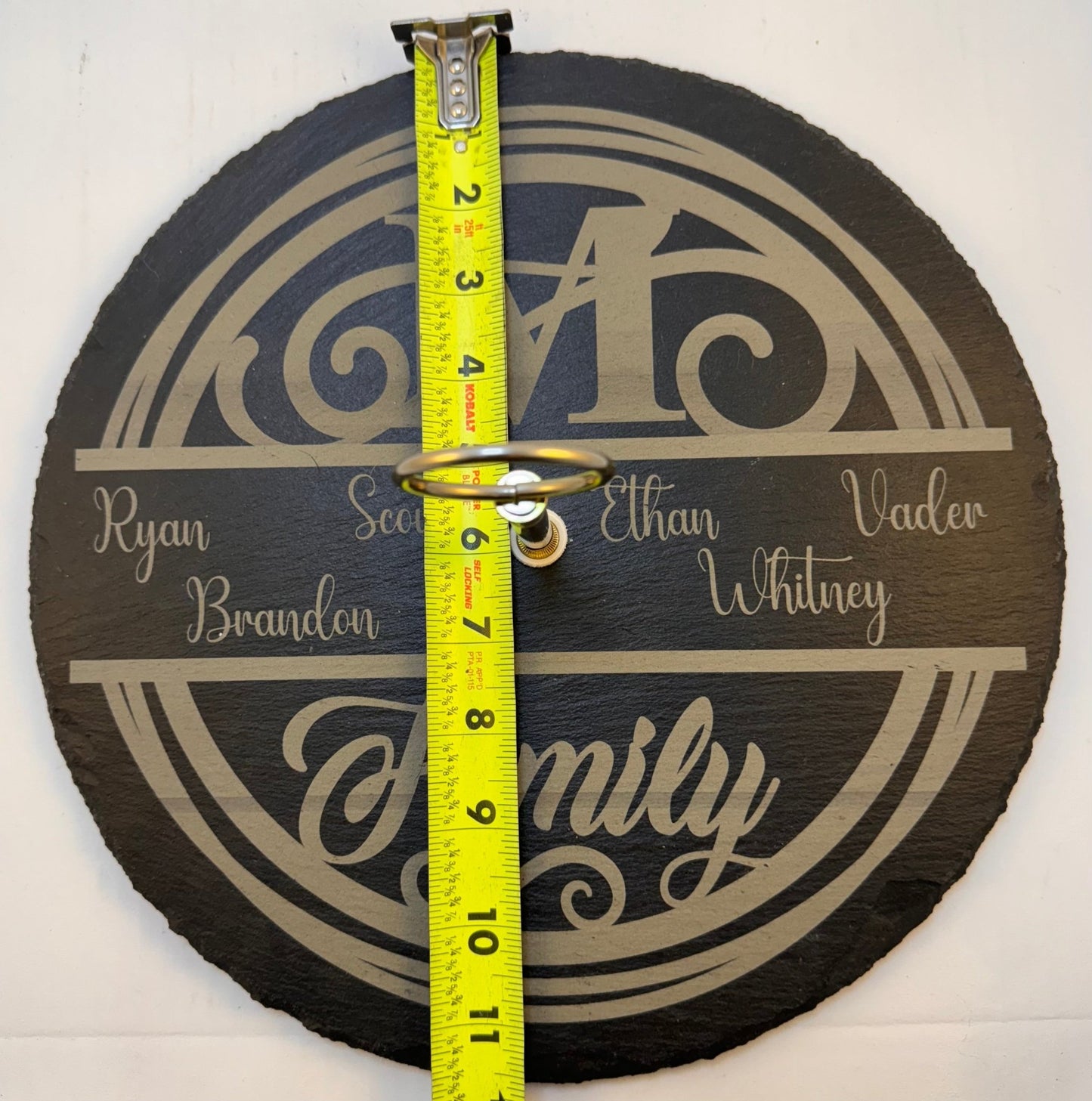 Personalized Slate Serving Tray | personalized-slate-serving-tray | Lady and The Lineman