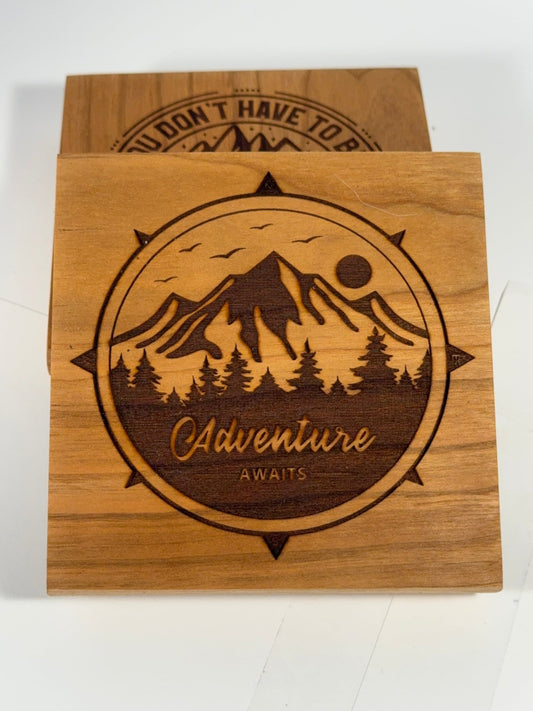 Camping Coasters | camping-coasters | Lady and The Lineman