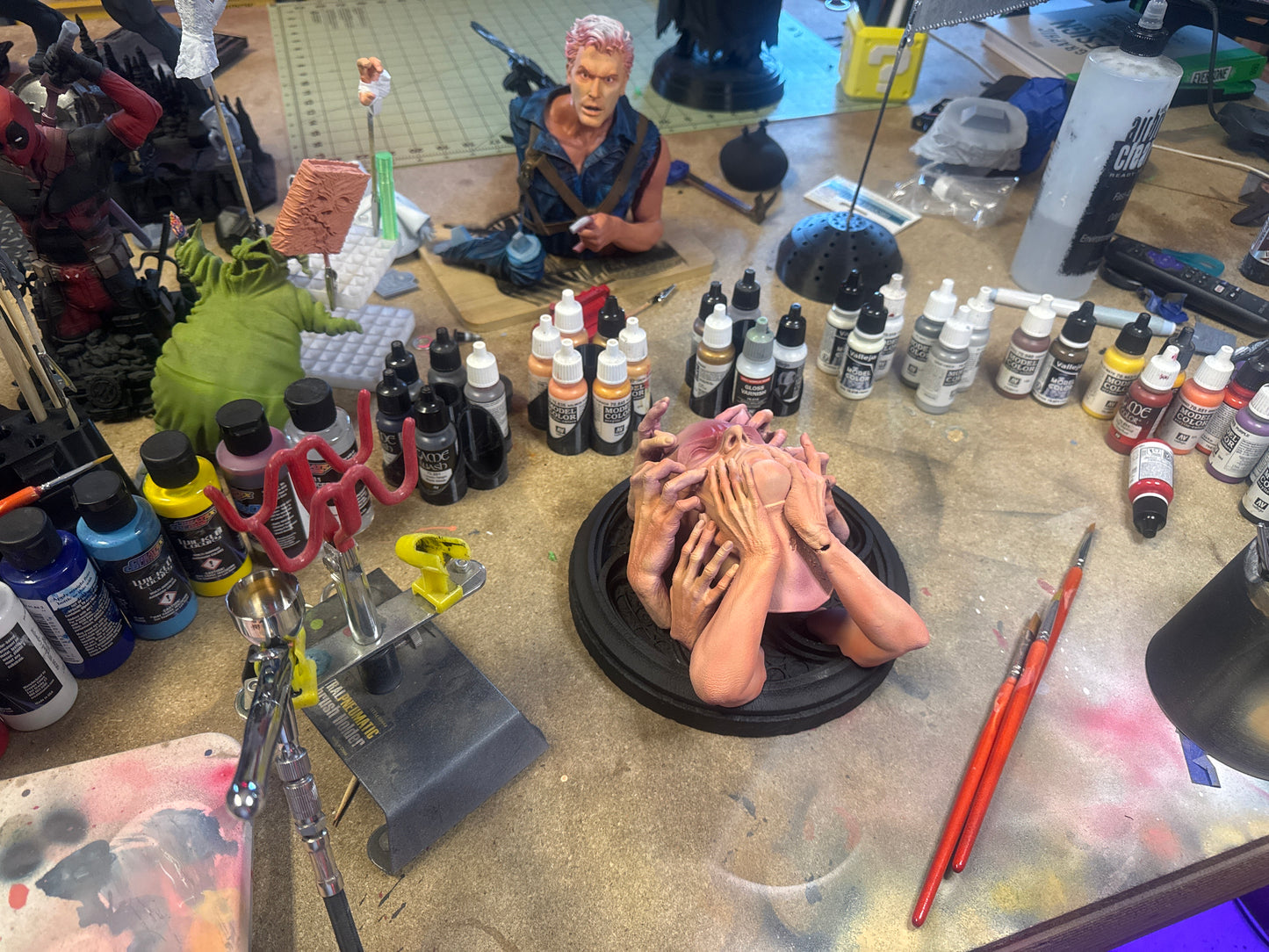 Daredevil Wall Art - Hand-Painted Horror-Inspired 3D Wall Hanging - Resin & FDM Collectible - Matt Murdock - Made to Order