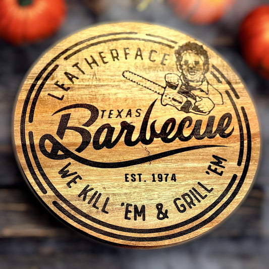 Leatherface Texas Barbecue Gift Set – "We Kill 'Em & Grill 'Em"