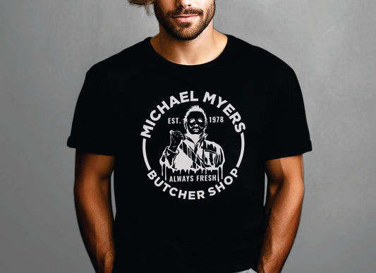 Mike The Butcher Tee | mike-the-butcher-tee | Lady and The Lineman
