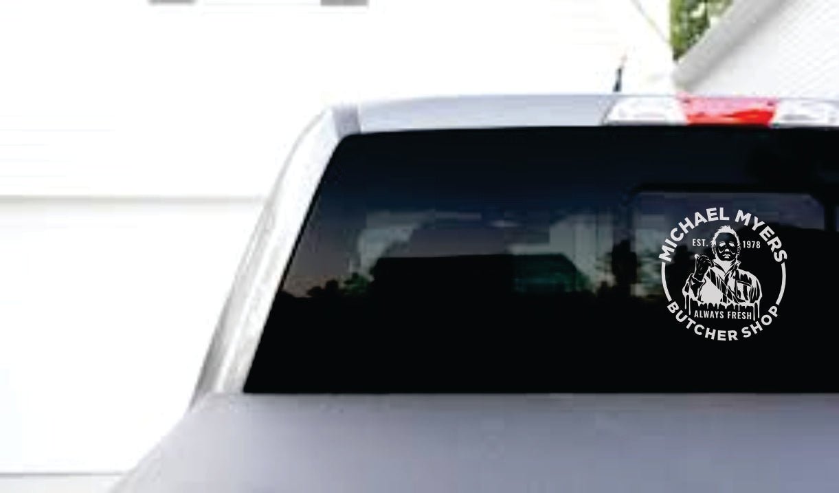 Mike The Butcher Decal | mike-the-butcher-decal | Lady and The Lineman