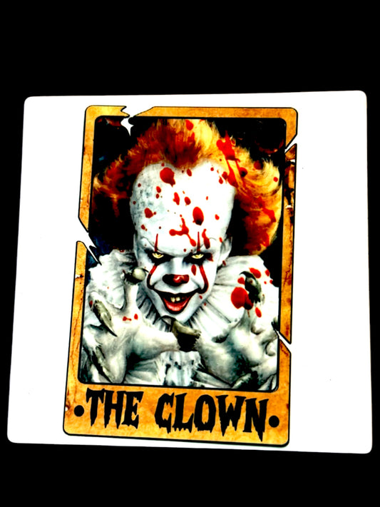 The Clown Ceramic Coaster Set – Pennywise Edition