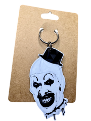 Art the Clown Horror Keychain – 3D Printed PLA with Gloss Finish