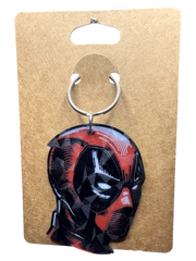 Deadpool Polygon Keychain – 3D Printed Anti-Hero Chaos Charm