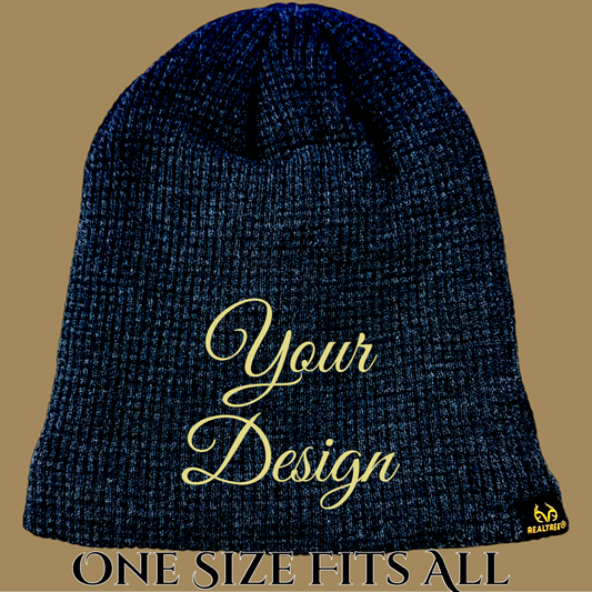 Personalized Realtree® Knit Beanie No Brim
