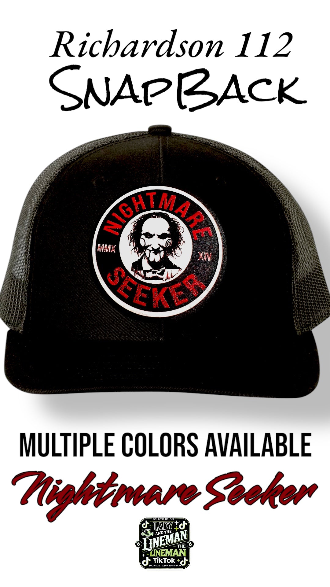 Nightmare Seeker - Richardson 112 SnapBack Trucker Hat