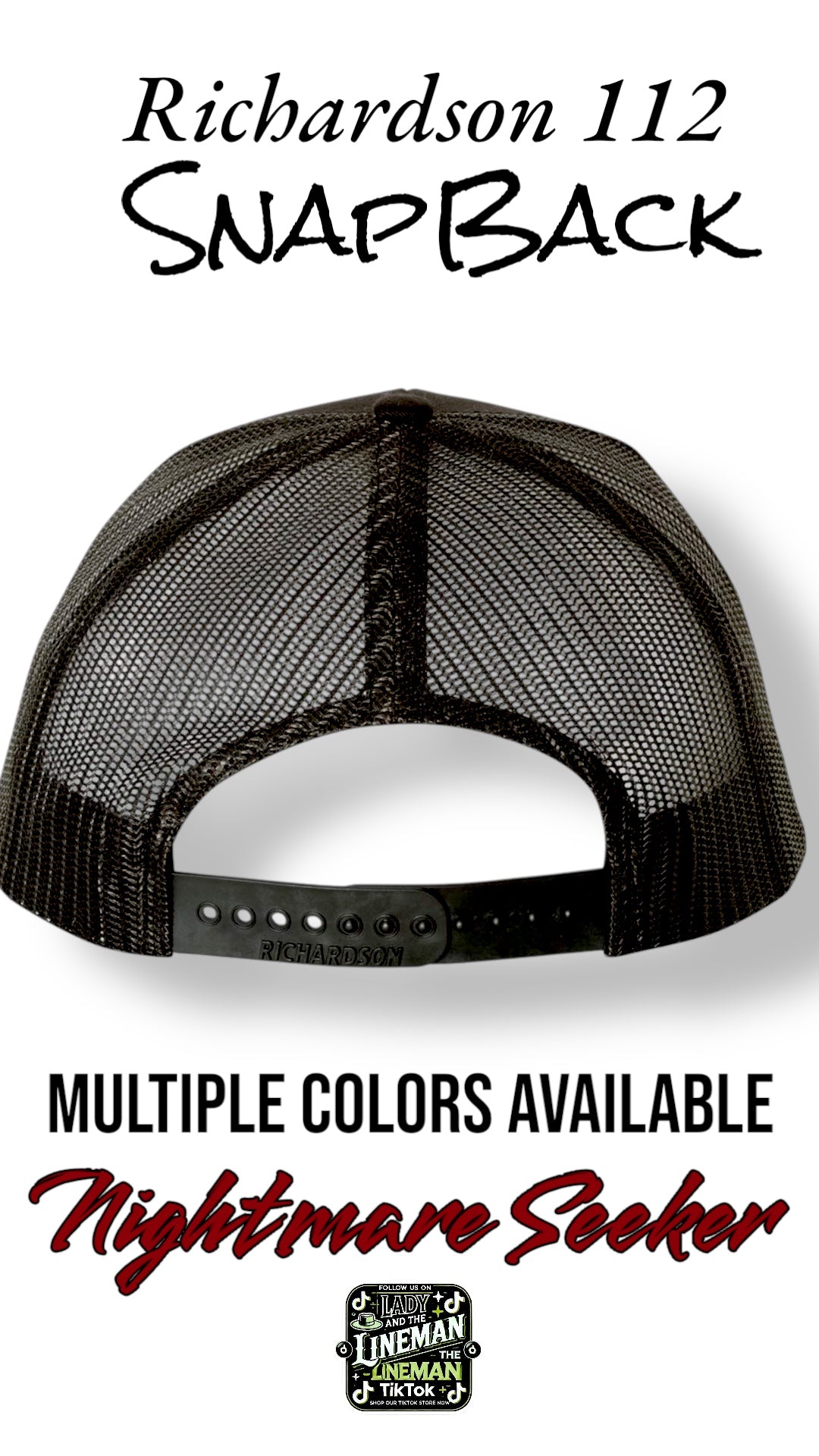 Nightmare Seeker - Richardson 112 SnapBack Trucker Hat