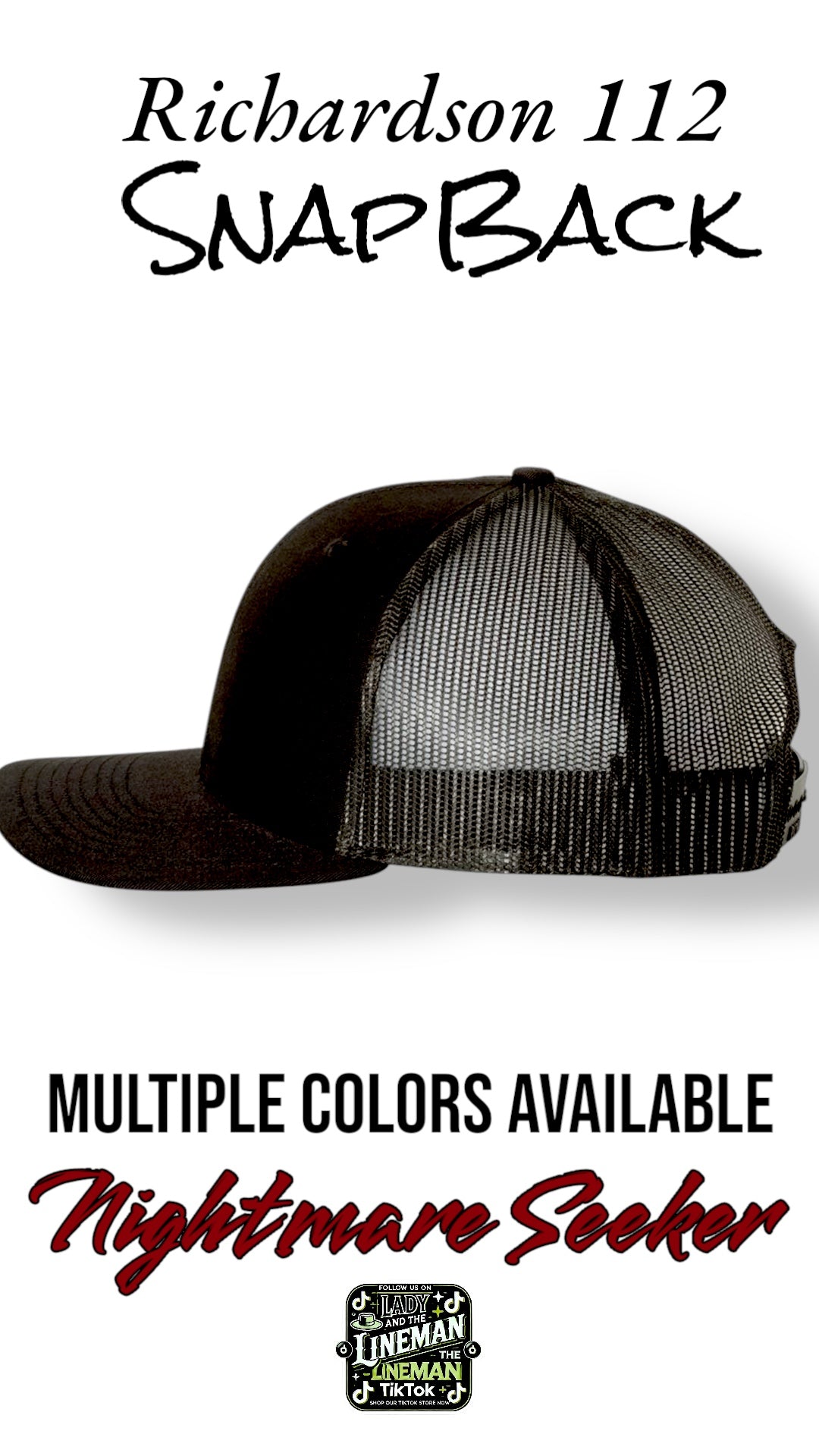 Nightmare Seeker - Richardson 112 SnapBack Trucker Hat