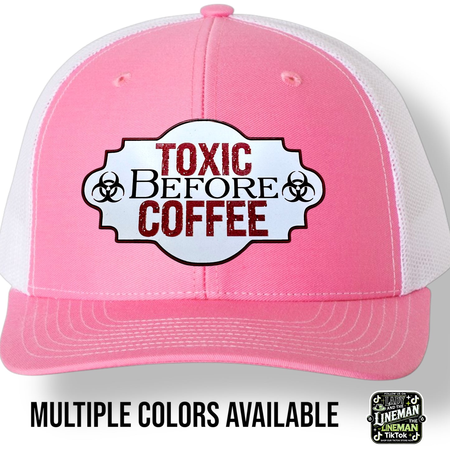 Toxic Before Coffee Richardson 112 SnapBack Trucker Hat