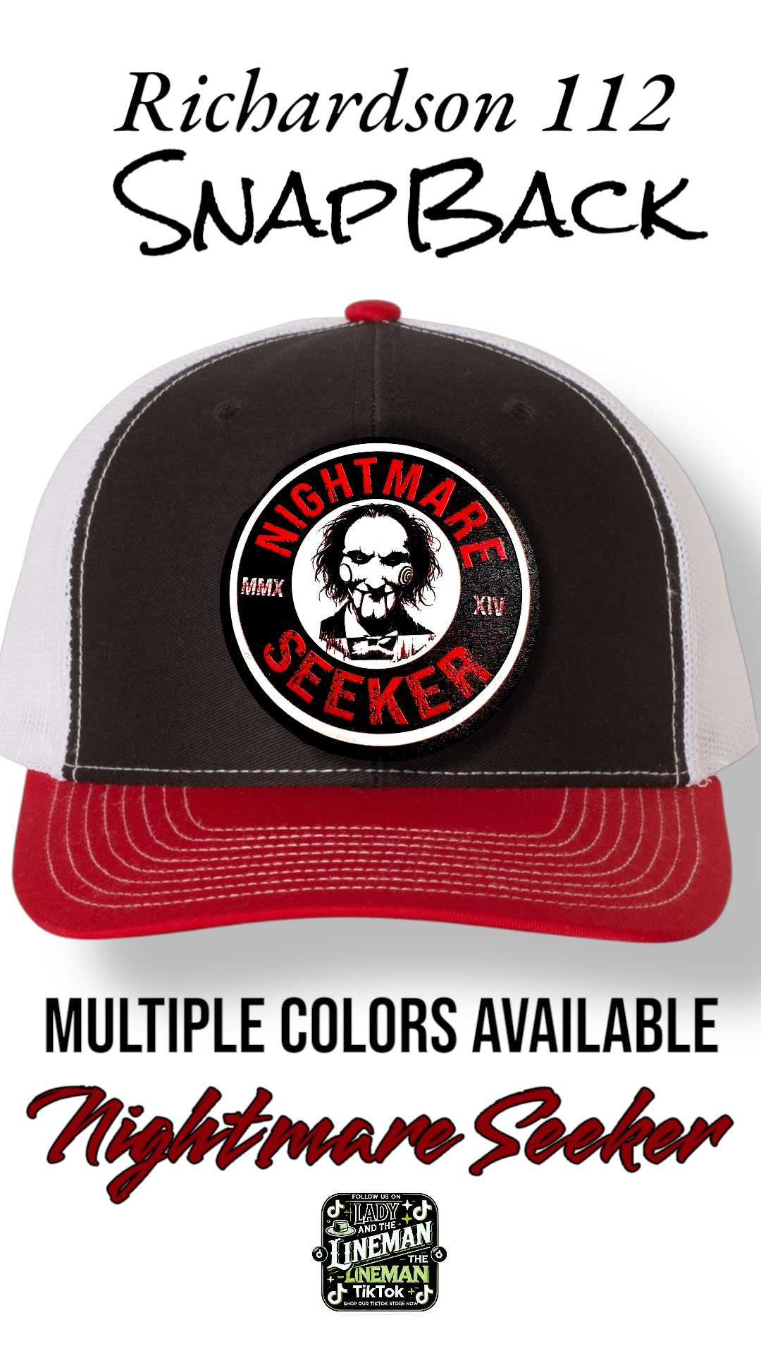 Nightmare Seeker - Richardson 112 SnapBack Trucker Hat