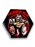 🤡 Terrifier "Circus of Blood" Hex Coaster – Art the Clown