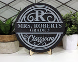 Custom Wooden Monogram Sign