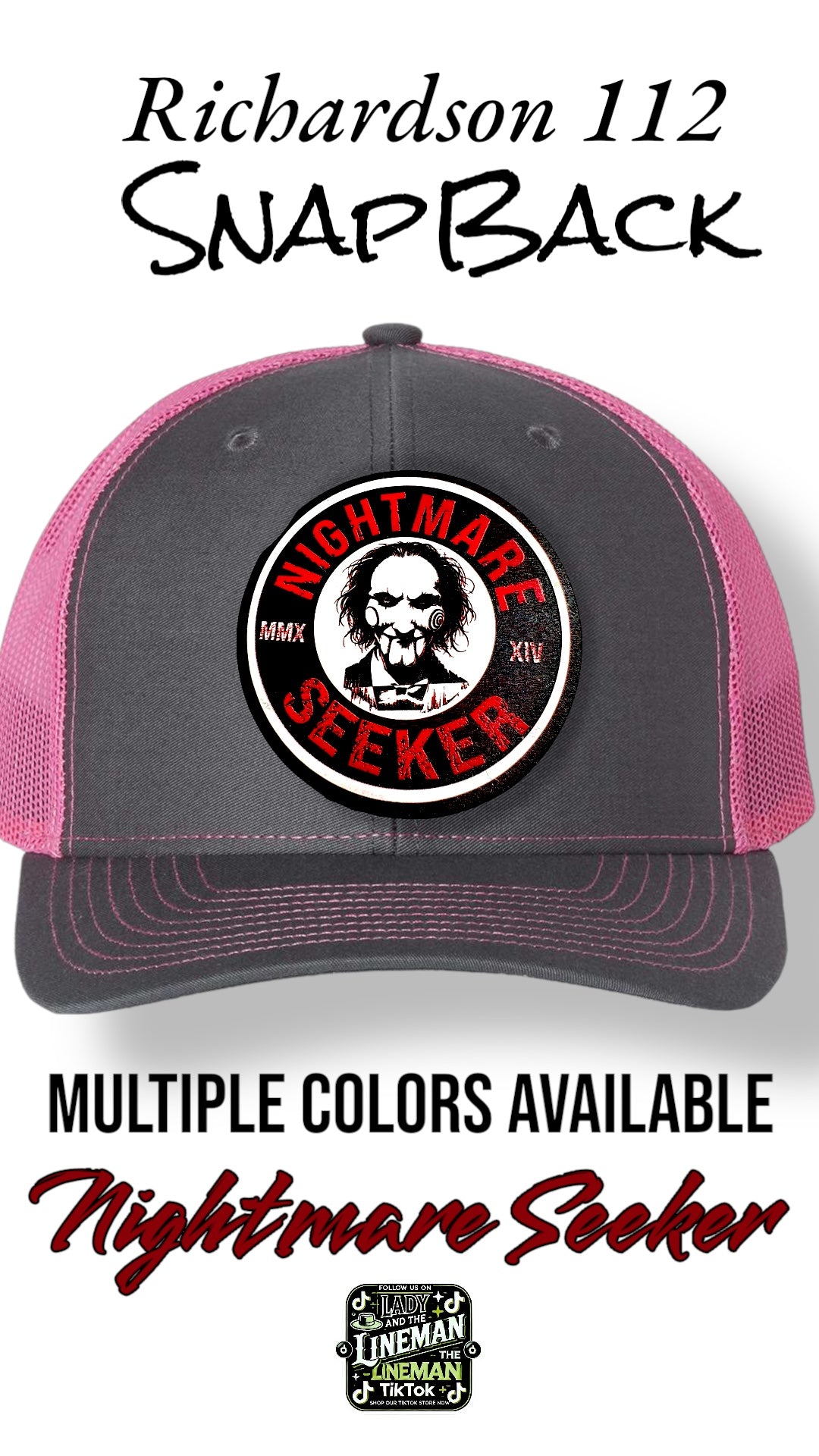 Nightmare Seeker - Richardson 112 SnapBack Trucker Hat