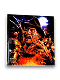 🔥 Freddy Krueger Ceramic Coaster – Nightmare Inferno