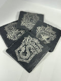 Hogwarts Slate Coaster Set