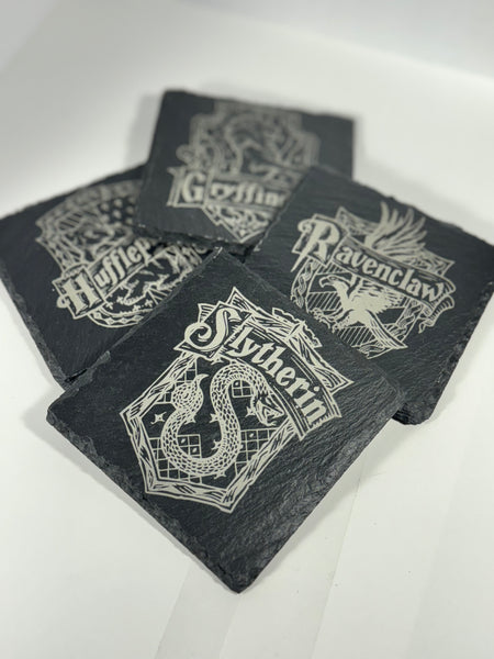 Hogwarts Slate Coaster Set