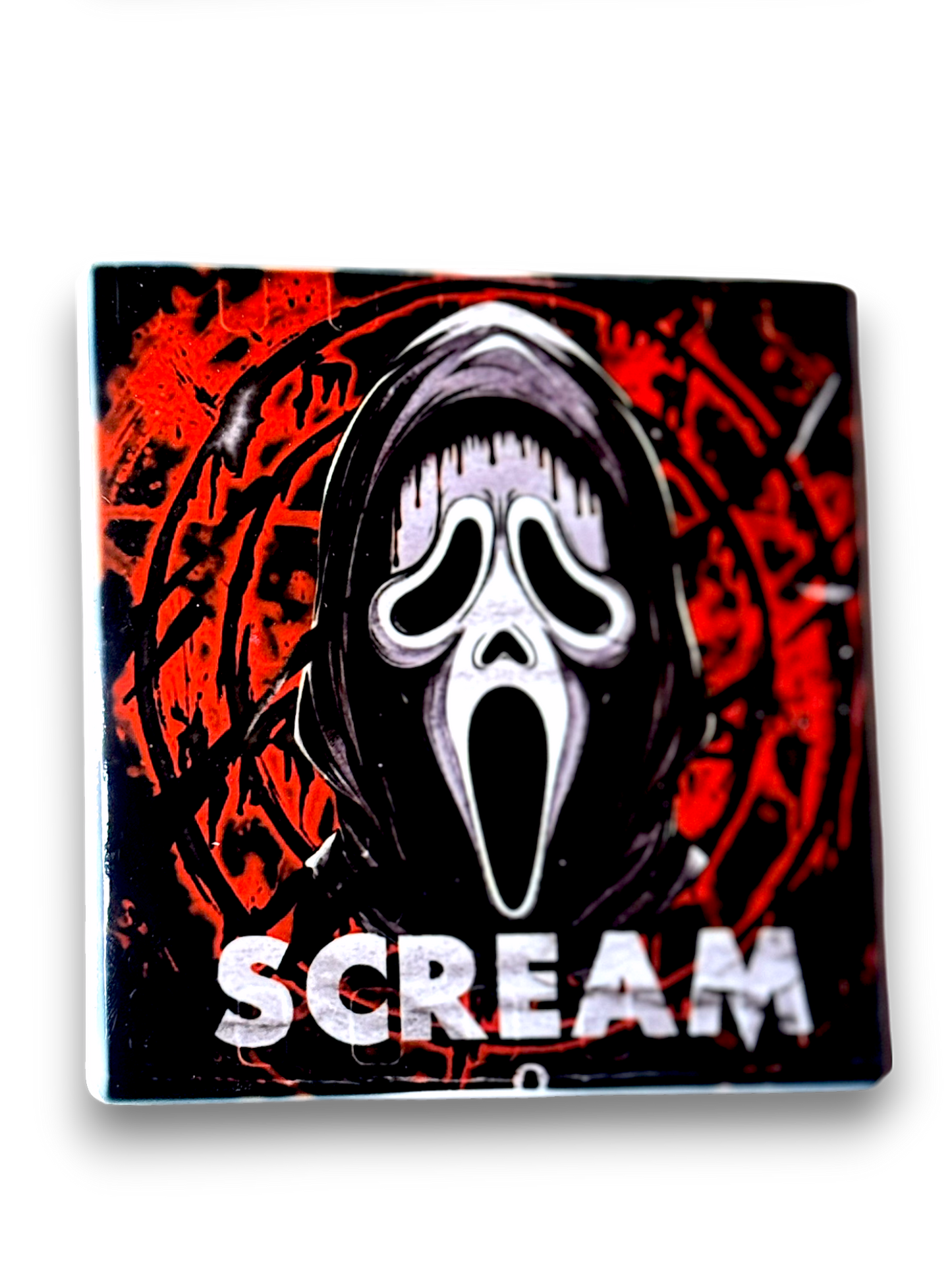 😱 Ghostface "SCREAM" Cartoon Coaster