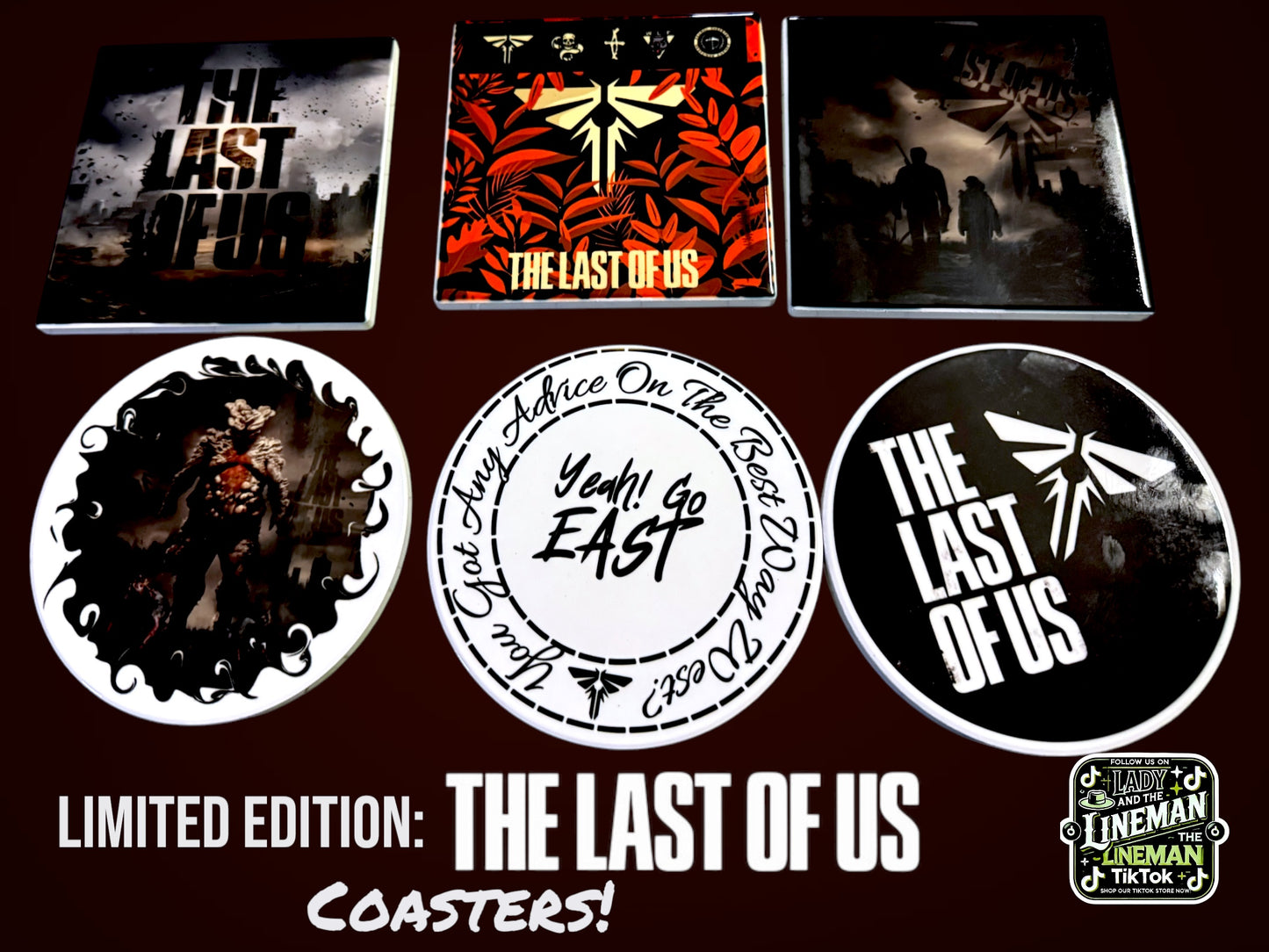 The Last of Us Coaster Set LIMITED EDITION