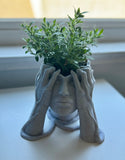 Artistic Head Pot