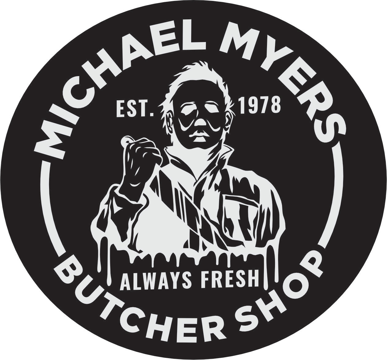 Mike The Butcher Decal | mike-the-butcher-decal | Lady and The Lineman