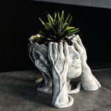Artistic Head Pot