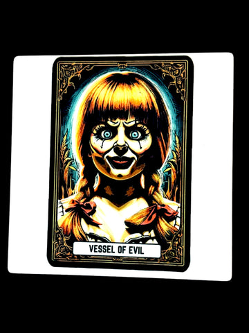 Vessel of Evil Ceramic Coaster