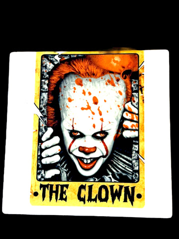 The Clown Ceramic Coaster Set – Pennywise Edition