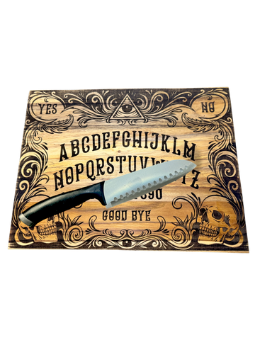 ☠️ Spirit Board Acacia Cutting Board – 12" x 15"