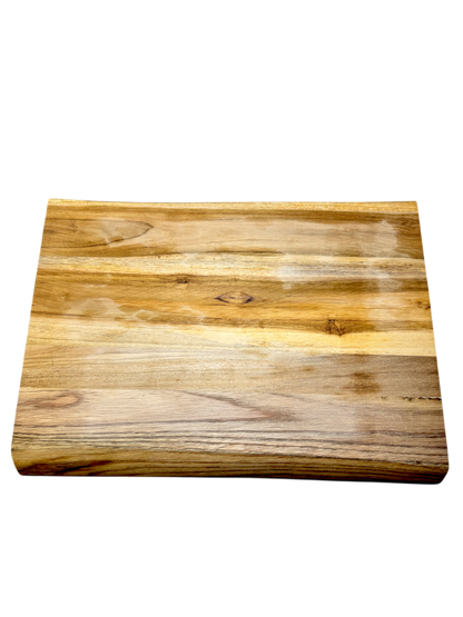 🪓 Billy’s Butcher Shop Acacia Cutting Board – Horror-Inspired Kitchen Decor