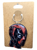 Deadpool Polygon Keychain – 3D Printed Anti-Hero Chaos Charm