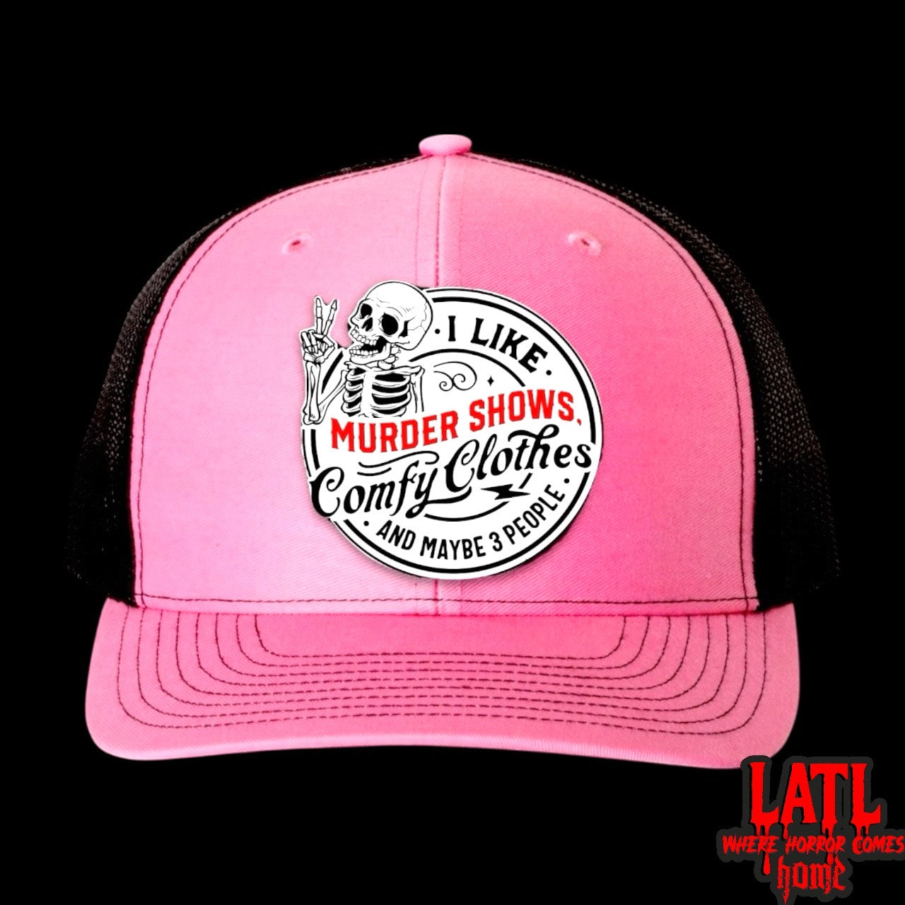 Murder Shows and Comfy Clothes - Richardson 112 SnapBack Trucker Hat
