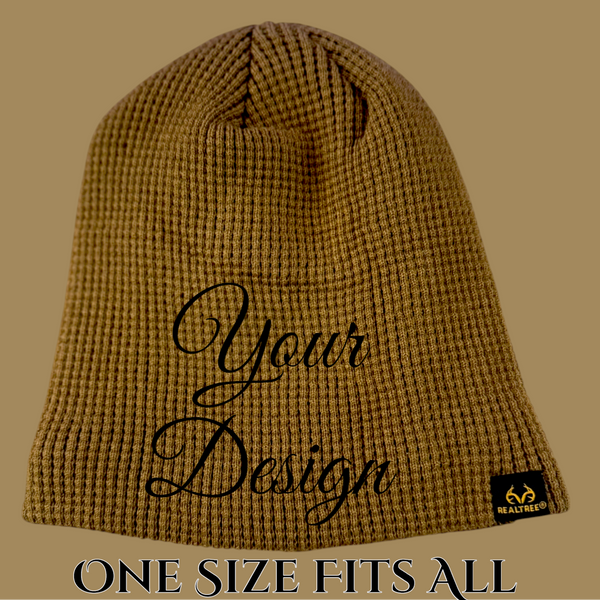 Personalized Realtree® Thermal Lined Knit Beanie No Brim