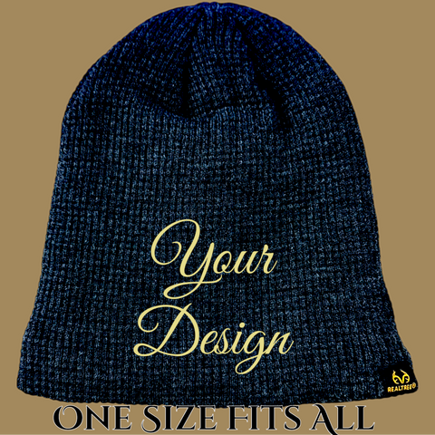 Personalized Realtree® Thermal Lined Knit Beanie No Brim