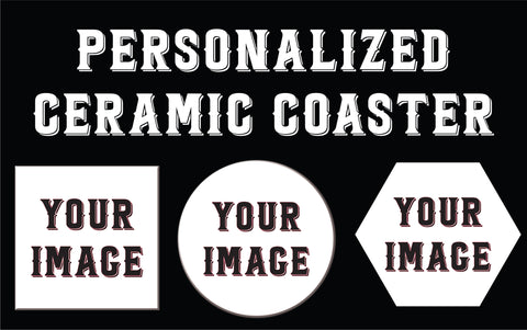 Personalized Full-Color Ceramic Coasters – Add Your Unique Style