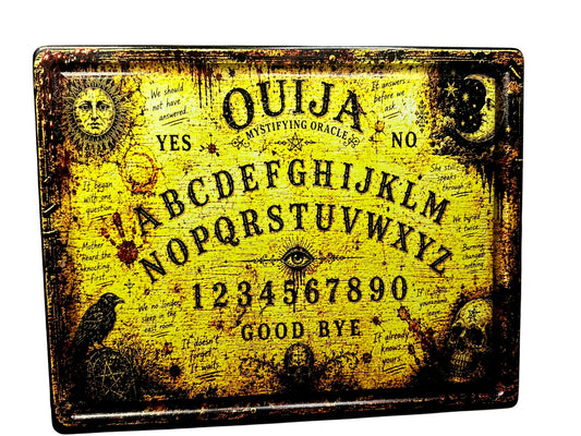 Ouija inspired 14 x 11 UV printed bamboo board