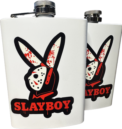 Slayboy 8 oz stainless steel horror flask
